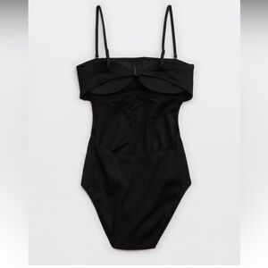 Aerie Ribbed Strapless One Piece